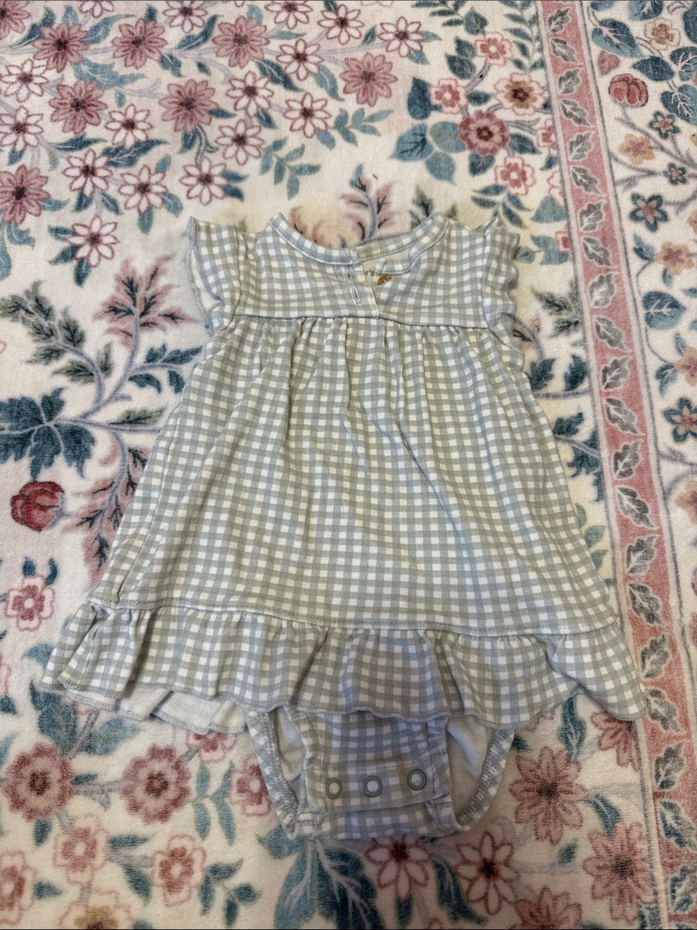 Carter’s Baby Gingham Dress Light Green